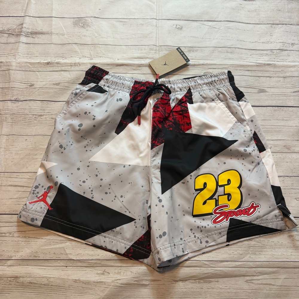 Jordan Essentials Motorsport‎ Poolside Lined Swim Shorts Trunks 5 Inch Men's M